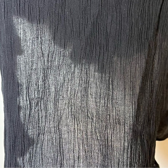 INTIMATELY Free People Sheer Ruffle Tank Top Lettuce Trim Hem - Picture 6 of 8